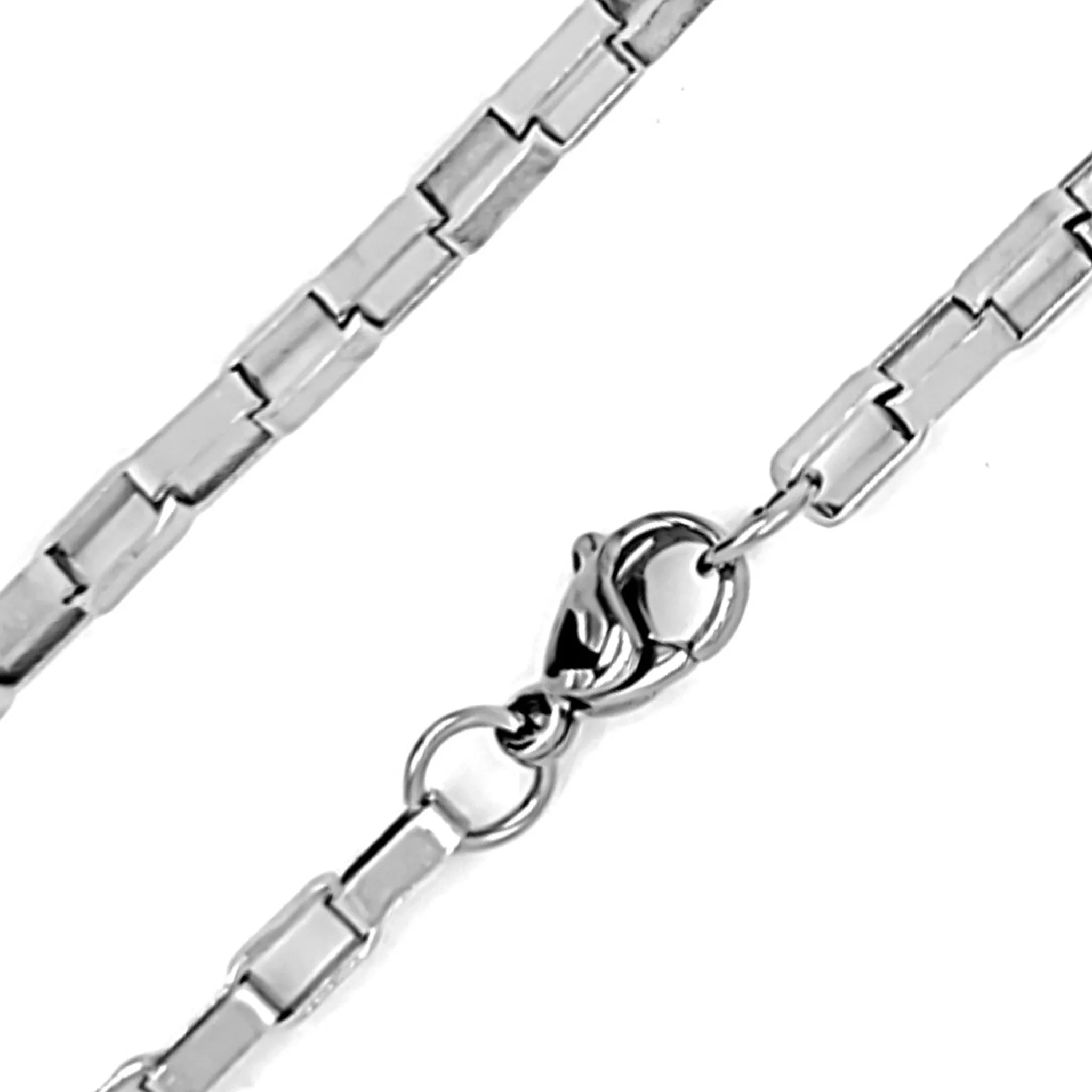 10 Pack - 10" Stainless Steel Marine Chain Necklace / NKJ9031