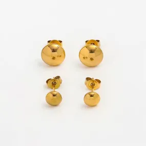 18K Gold-Filled Tiny Dot Stud Earrings