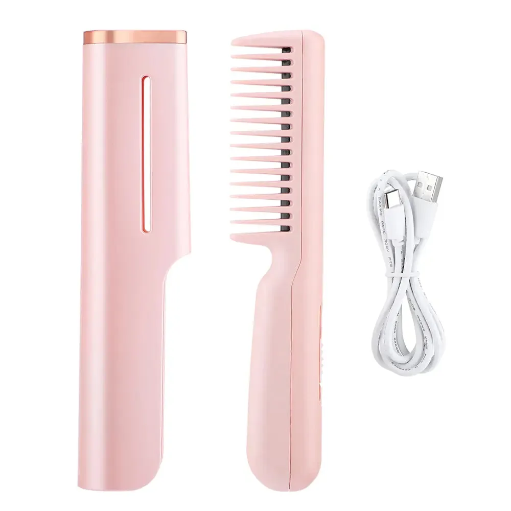 2 in 1 USB Heated Hair Comb