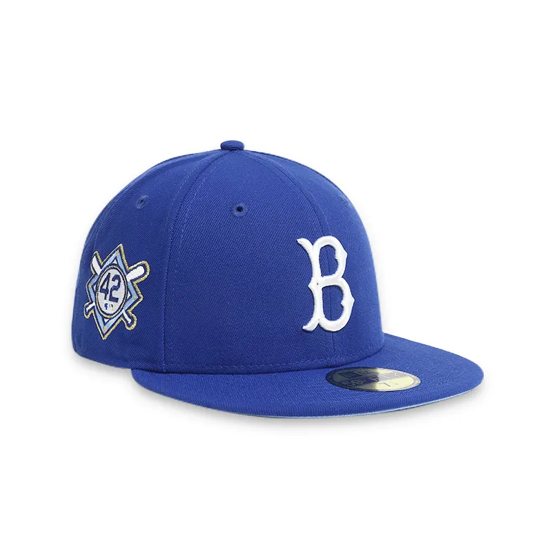 [70645216] Brooklyn Dodgers Men's Blue Fitted