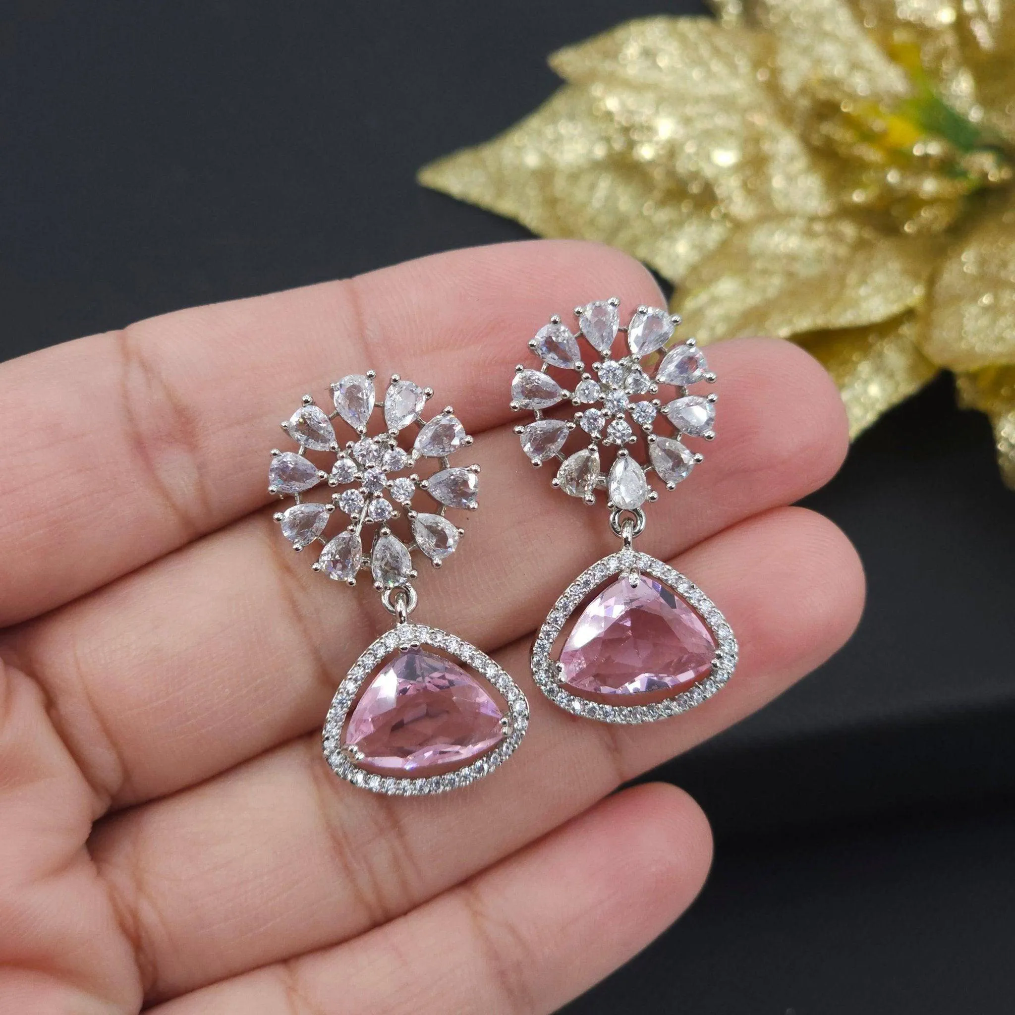 Aella American Diamond Earrings