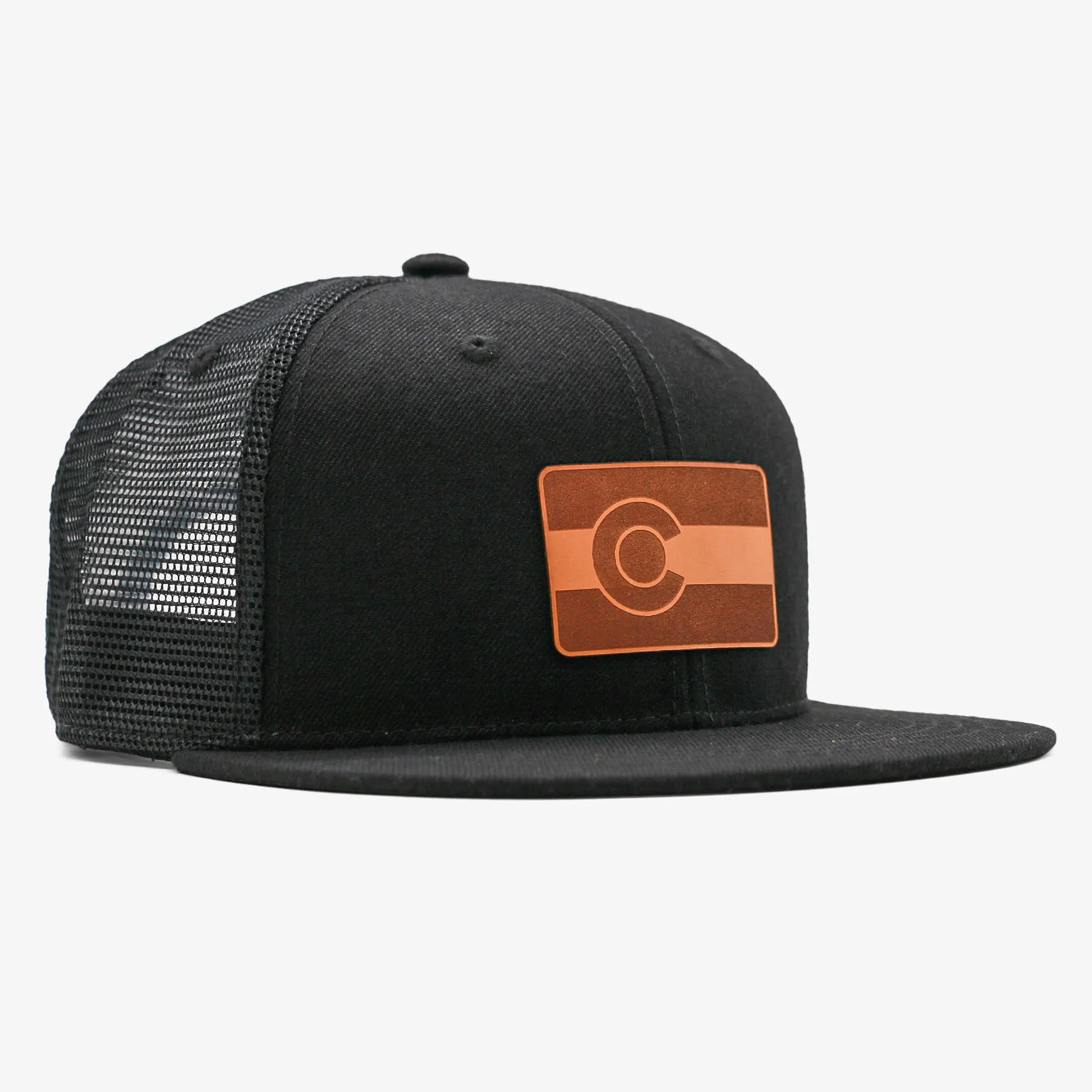 Aksels Laser Colorado Flag Snapback Hat