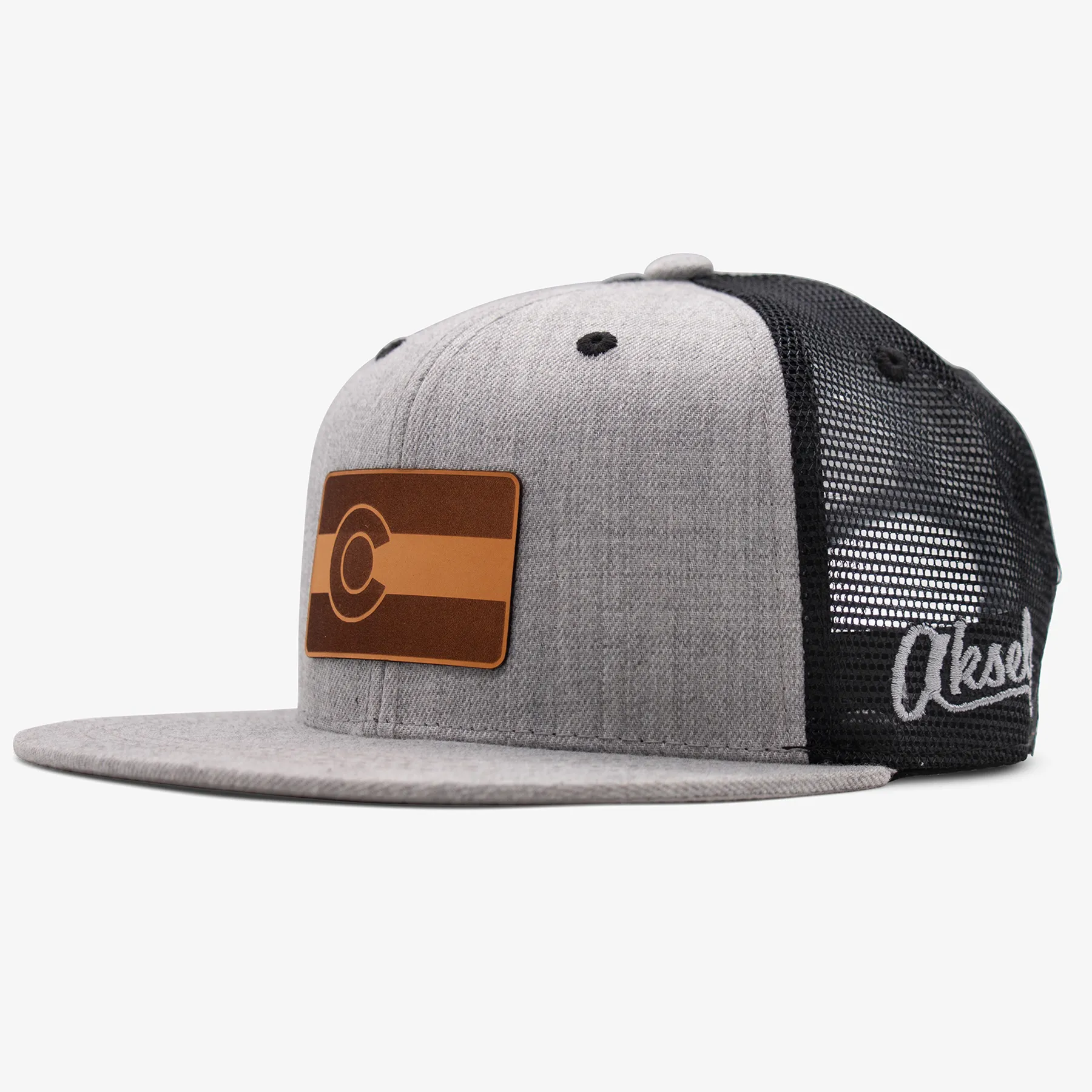 Aksels Laser Colorado Flag Snapback Hat