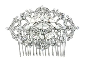 Alana Pearl and Crystal Hair Comb