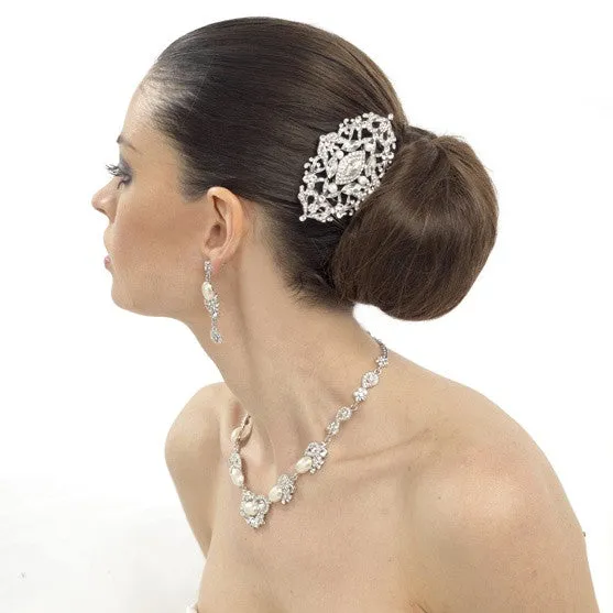 Alana Pearl and Crystal Hair Comb