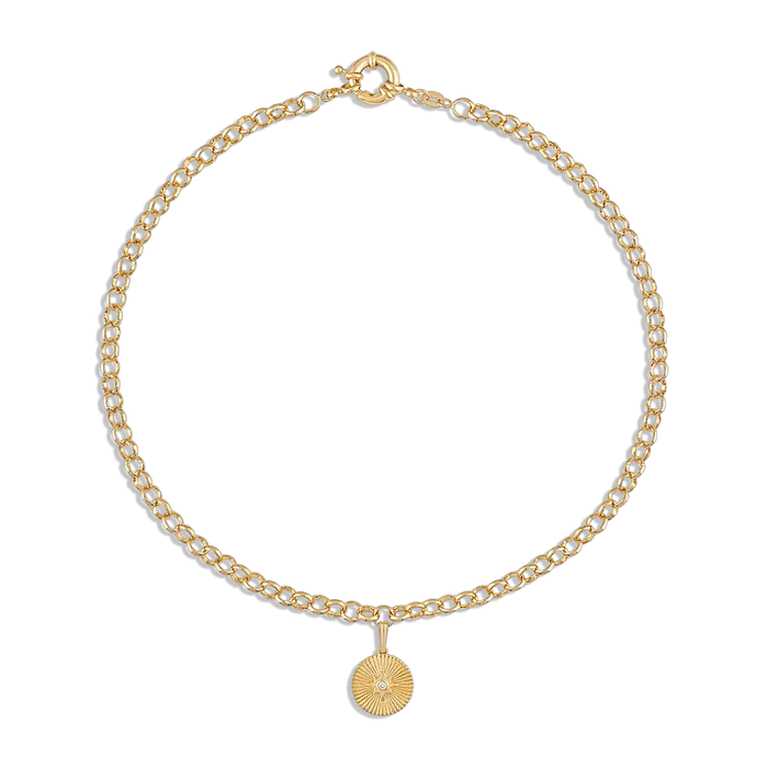 Alexa Leigh-Guidance Necklace-Gold  20"