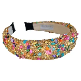 All That Glitters Headband - Multi   Gold