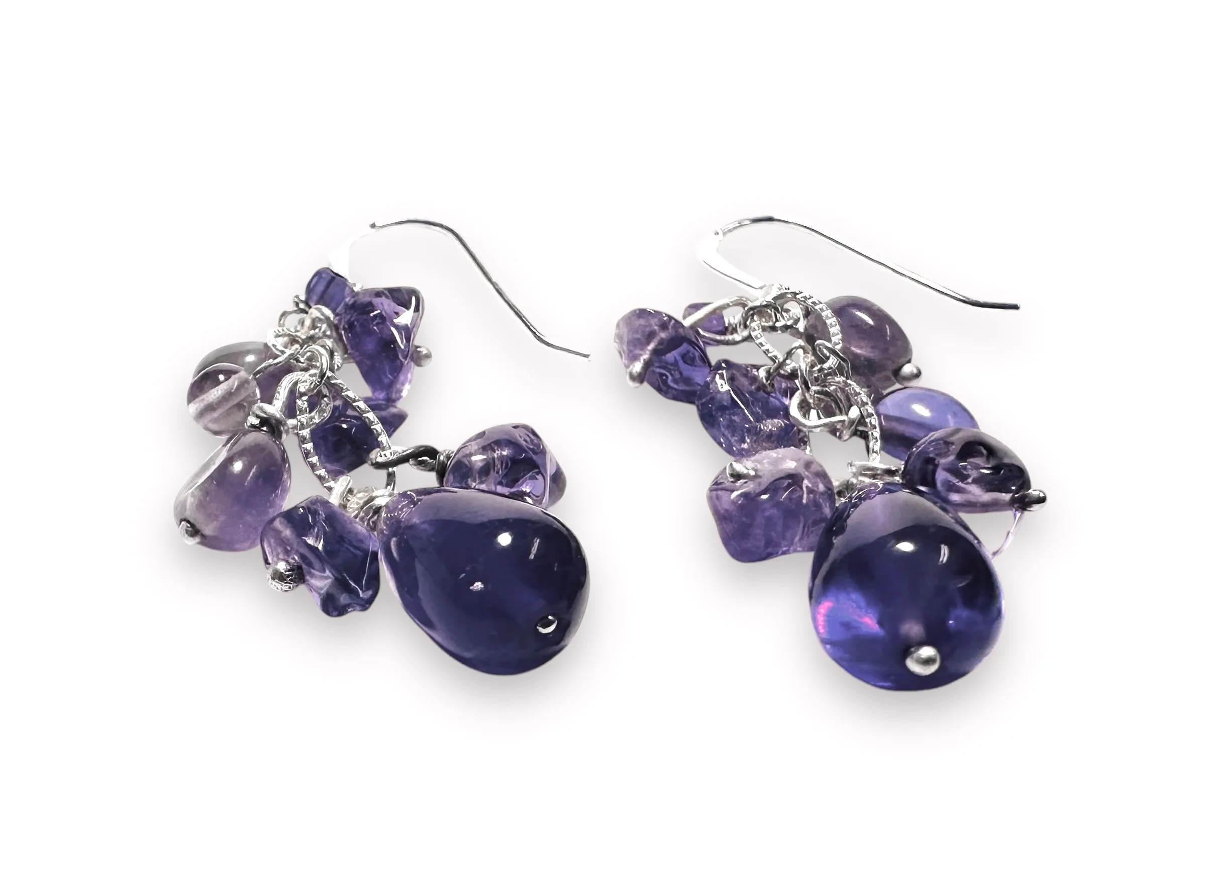 Amethyst Drop Earrings