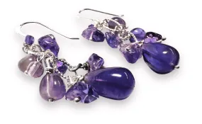 Amethyst Drop Earrings