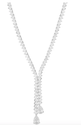 Asia Cubic Zirconia Y Necklace