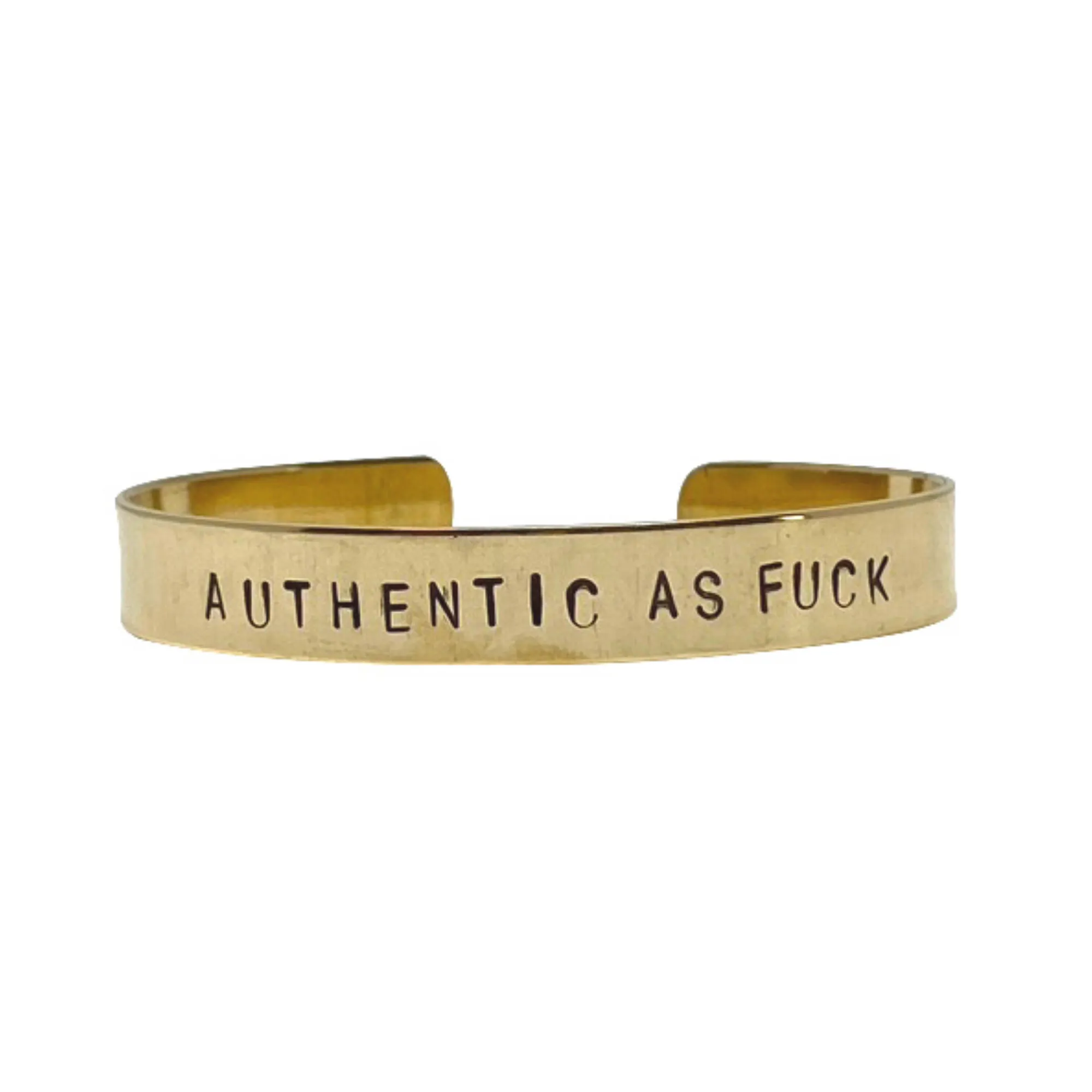 Authentic As Fuck Bracelet Cuff