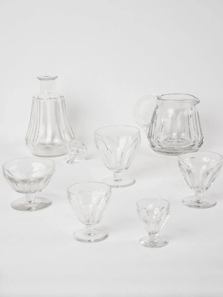 Baccarat stemware set 56 pieces - Harcourt model