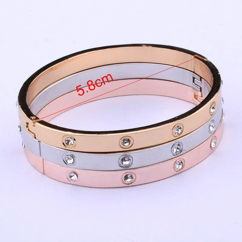 Bangles Rhinestone Bracelet