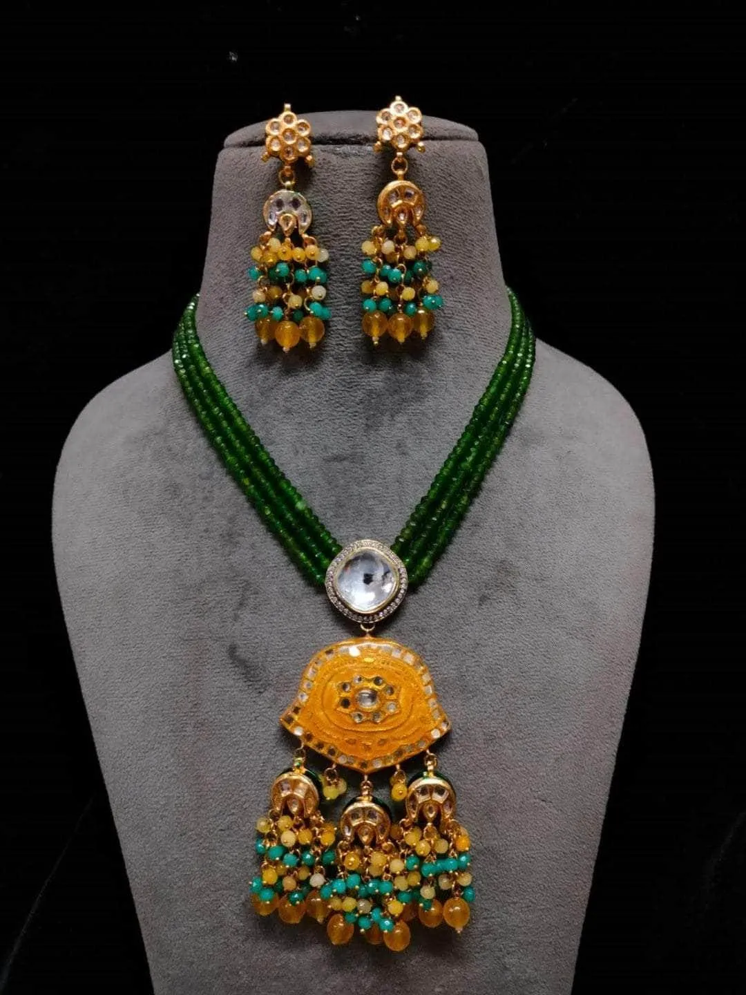 Beaded Chandabali Chain