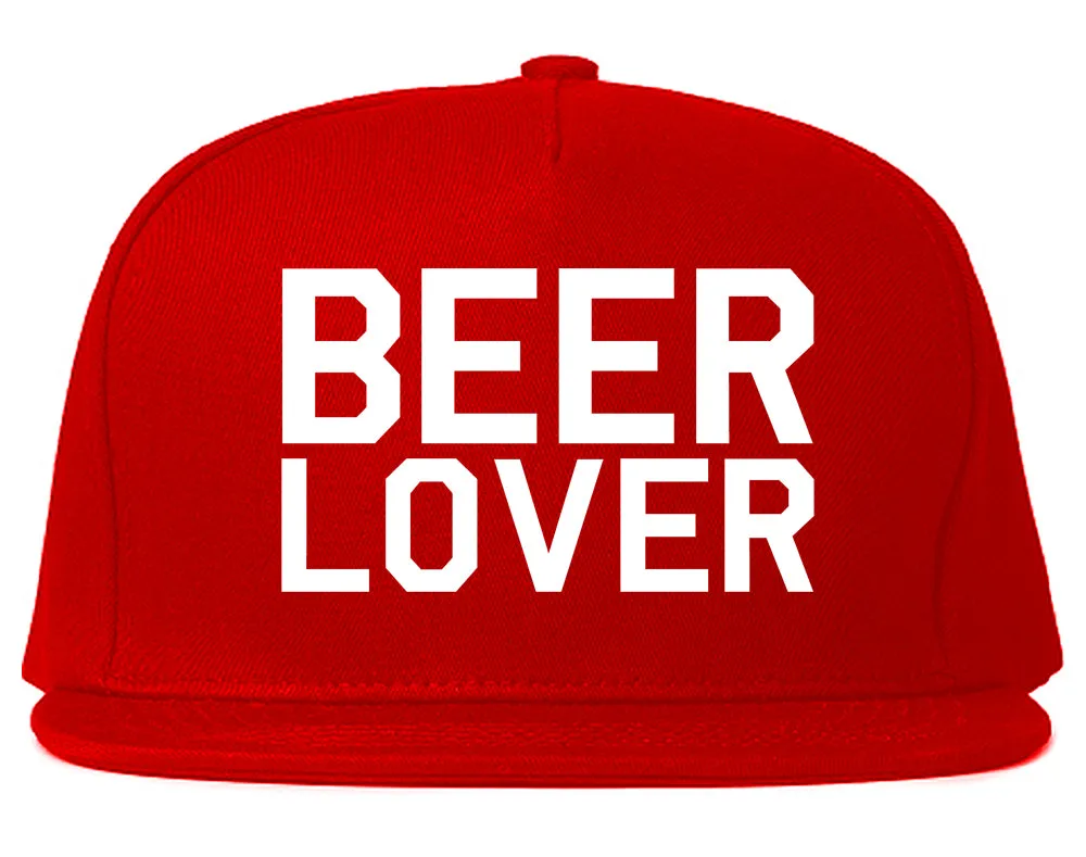 Beer Lover Drinking Mens Snapback Hat