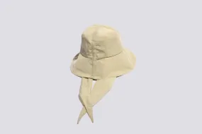 Beige Swim Bucket Hat