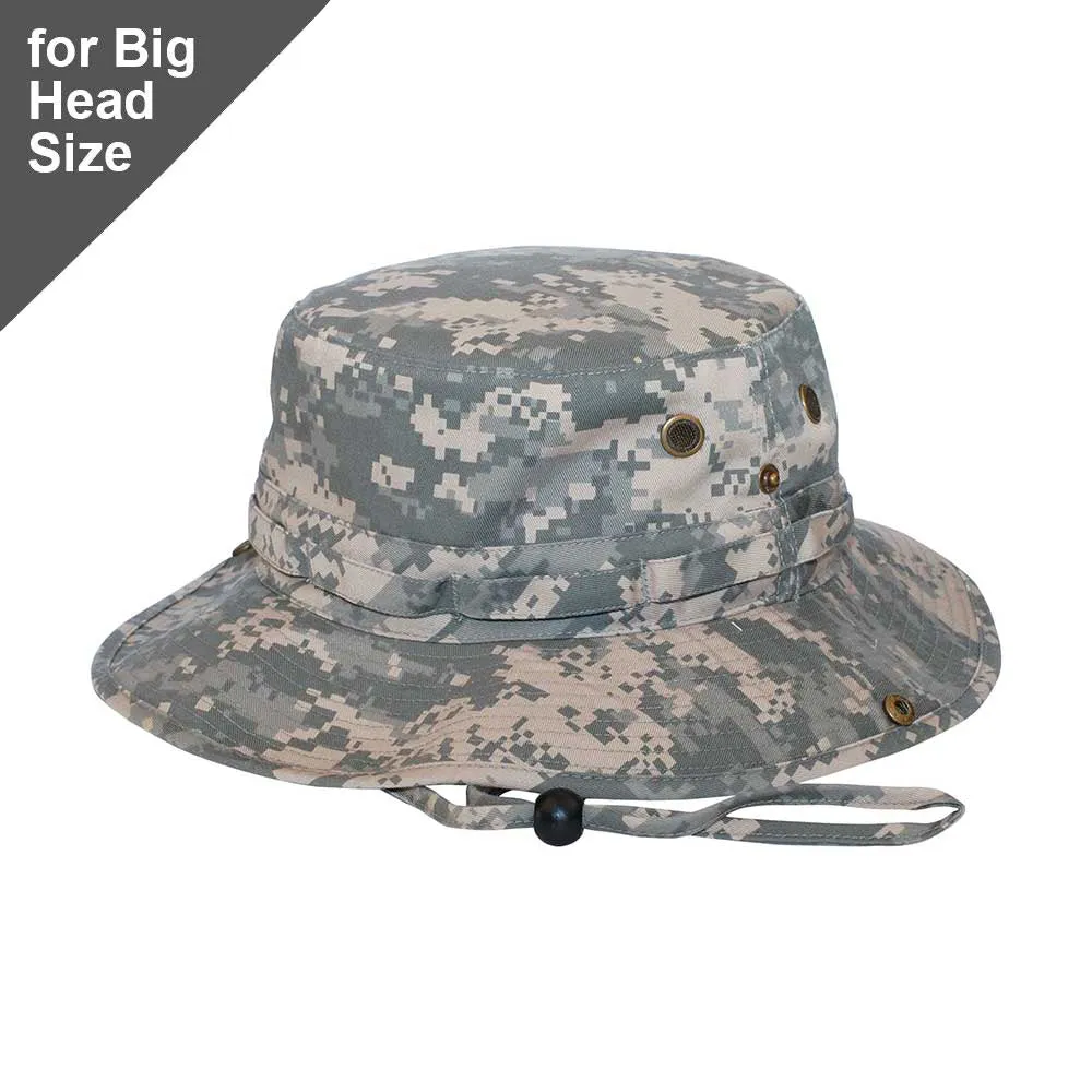 Big Head Camo Washed Twill Hunting Hat