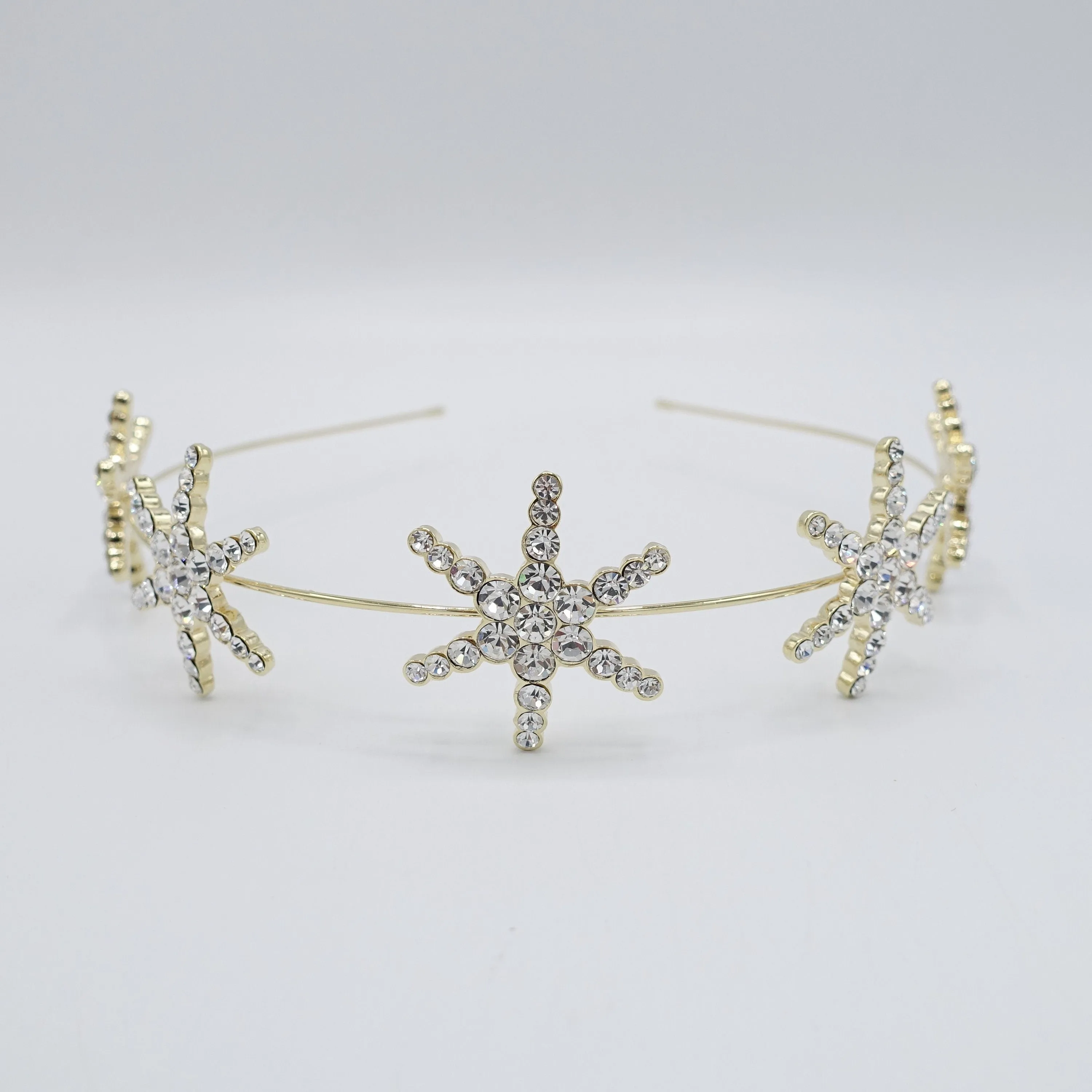 big star rhinestone headband giant star bling hairband for women