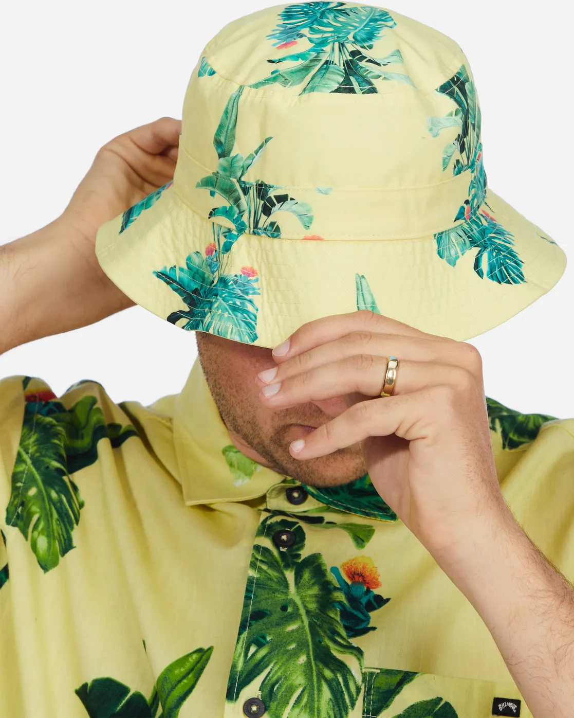 BillaBong Kamea Jungle Reversible Bucket Hat