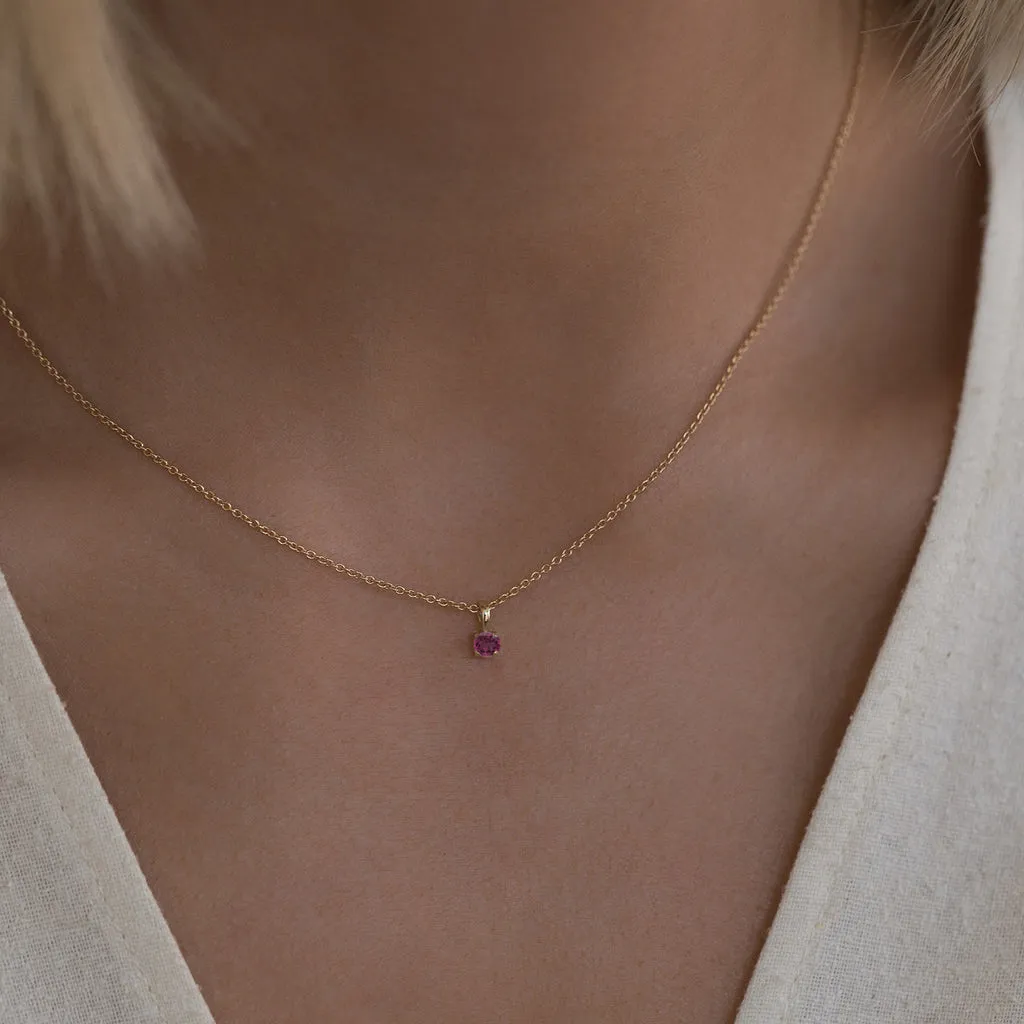 Birthstone Necklace | January