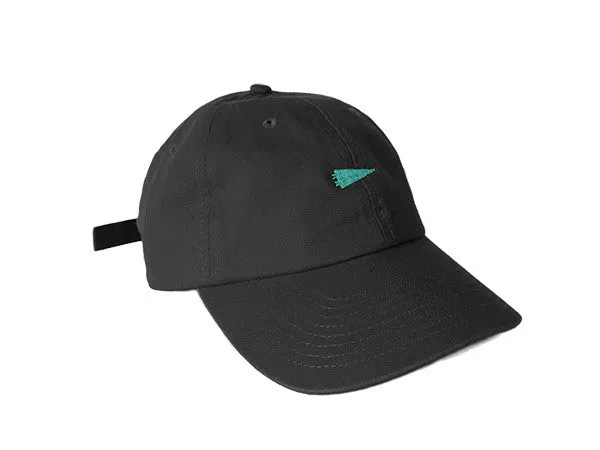 Black & Teal Pennant Dad Hat