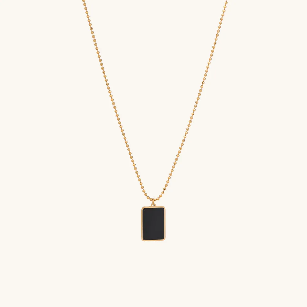 Black Onyx Necklace