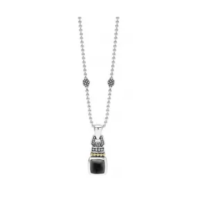 Black Onyx Pendant Necklace