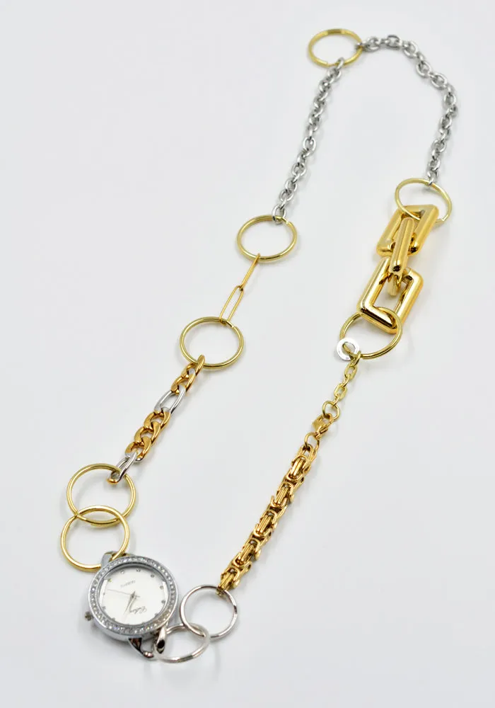 BLESS Nº 78 Z03 MATERIALMIX NECKLACE WATCH (New season)