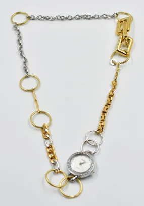 BLESS Nº 78 Z03 MATERIALMIX NECKLACE WATCH (New season)