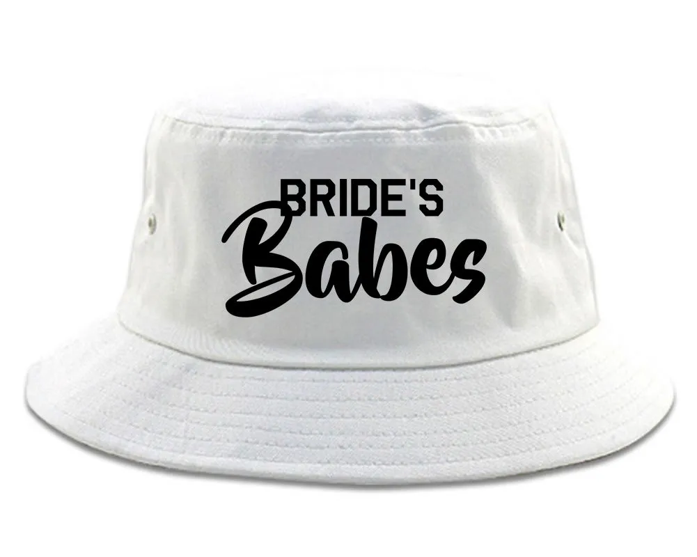 Brides Babes Wedding Mens Bucket Hat