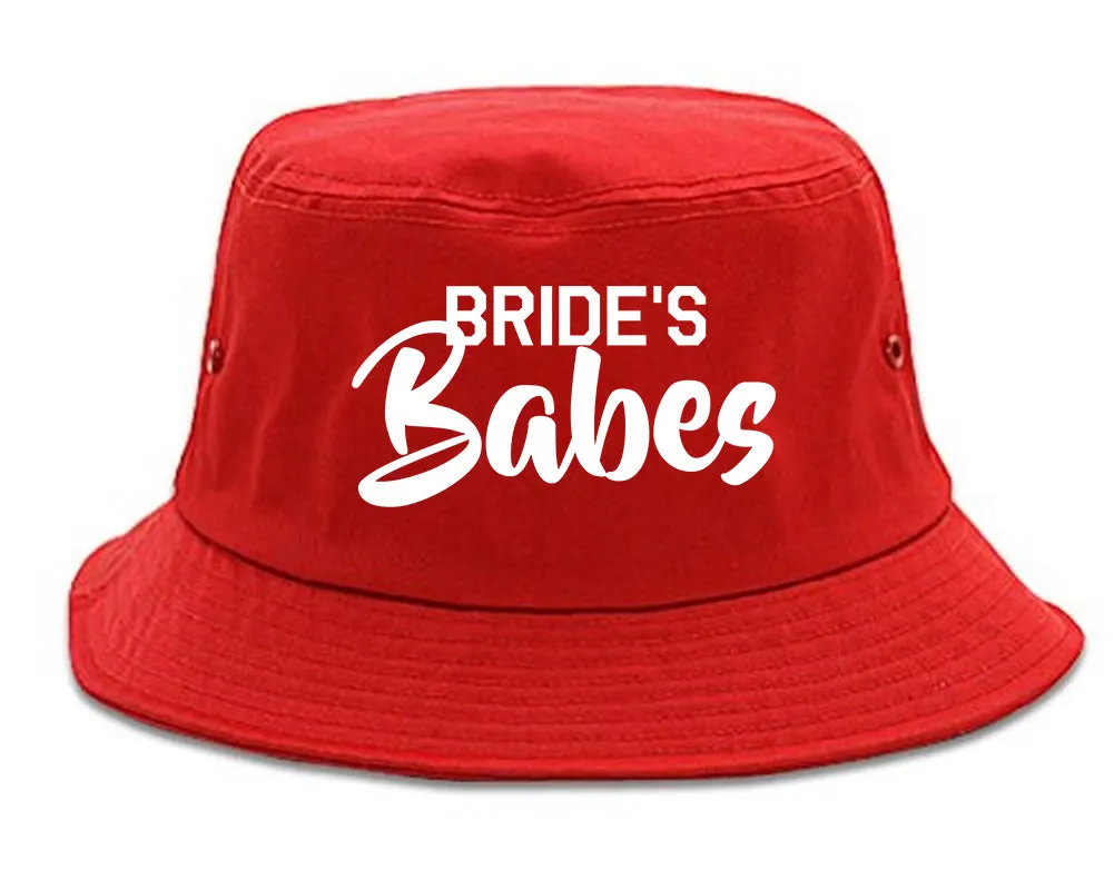 Brides Babes Wedding Mens Bucket Hat