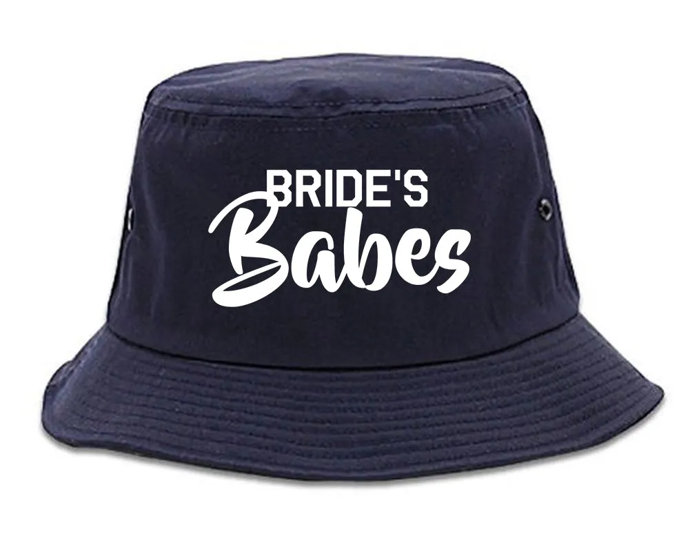 Brides Babes Wedding Mens Bucket Hat