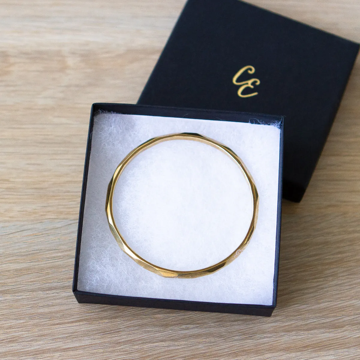 Bronze Thin Denali Bangle