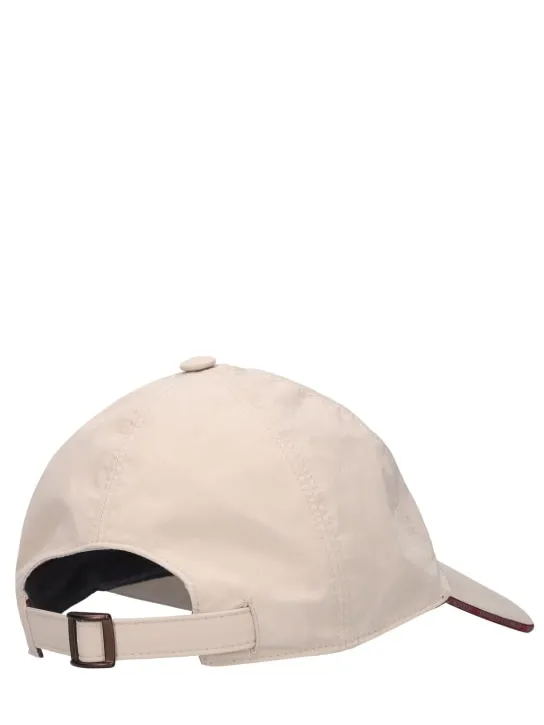 Brunello Cucinelli   Embroidered logo baseball hat 