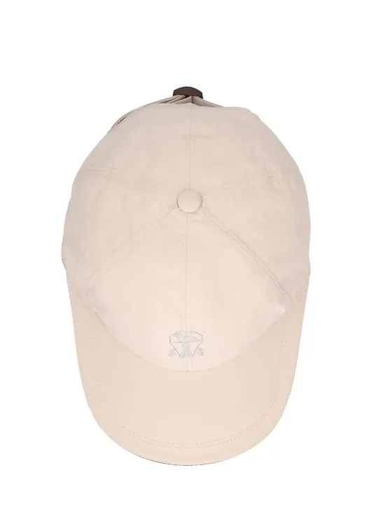 Brunello Cucinelli   Embroidered logo baseball hat 