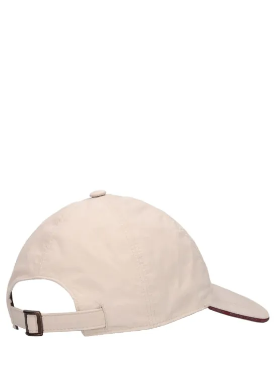 Brunello Cucinelli   Embroidered logo baseball hat 