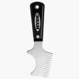 Brush Comb, Black/Silver