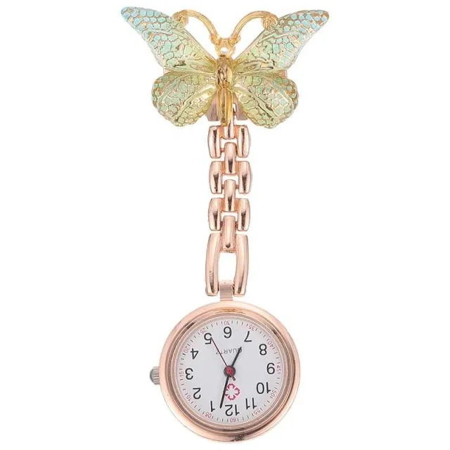 butterfly nurse fob watch