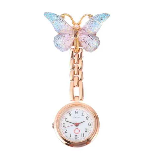 butterfly nurse fob watch