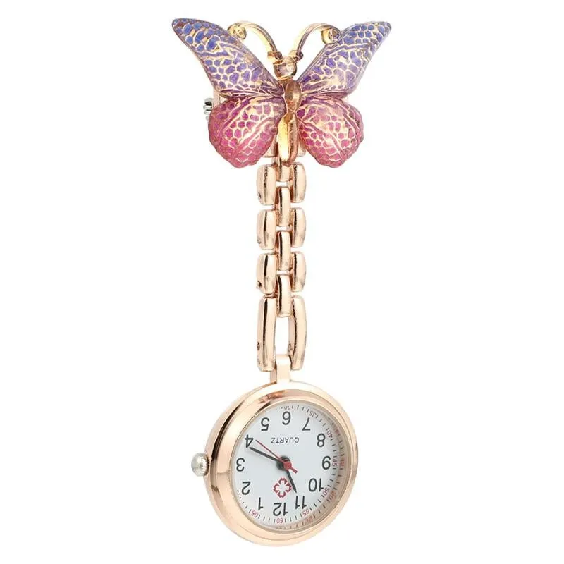 butterfly nurse fob watch