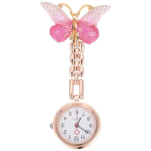 butterfly nurse fob watch