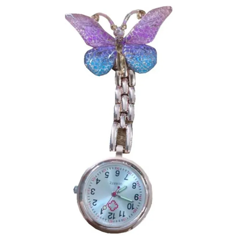 butterfly nurse fob watch