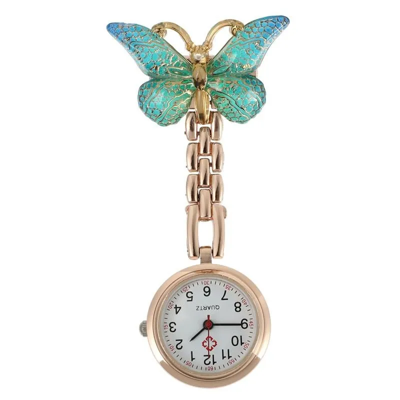 butterfly nurse fob watch