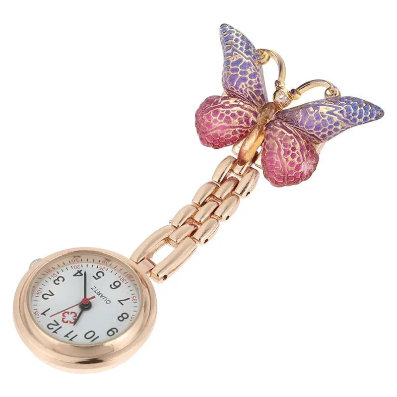 butterfly nurse fob watch