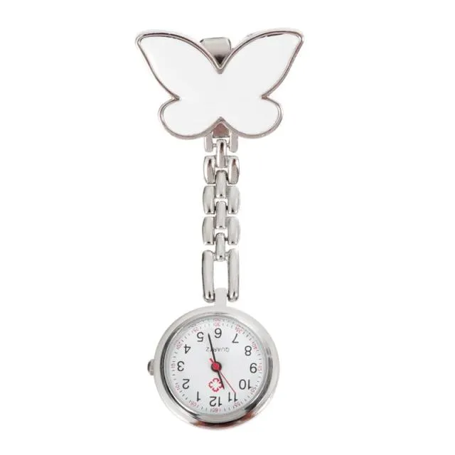 butterfly nurse fob watch