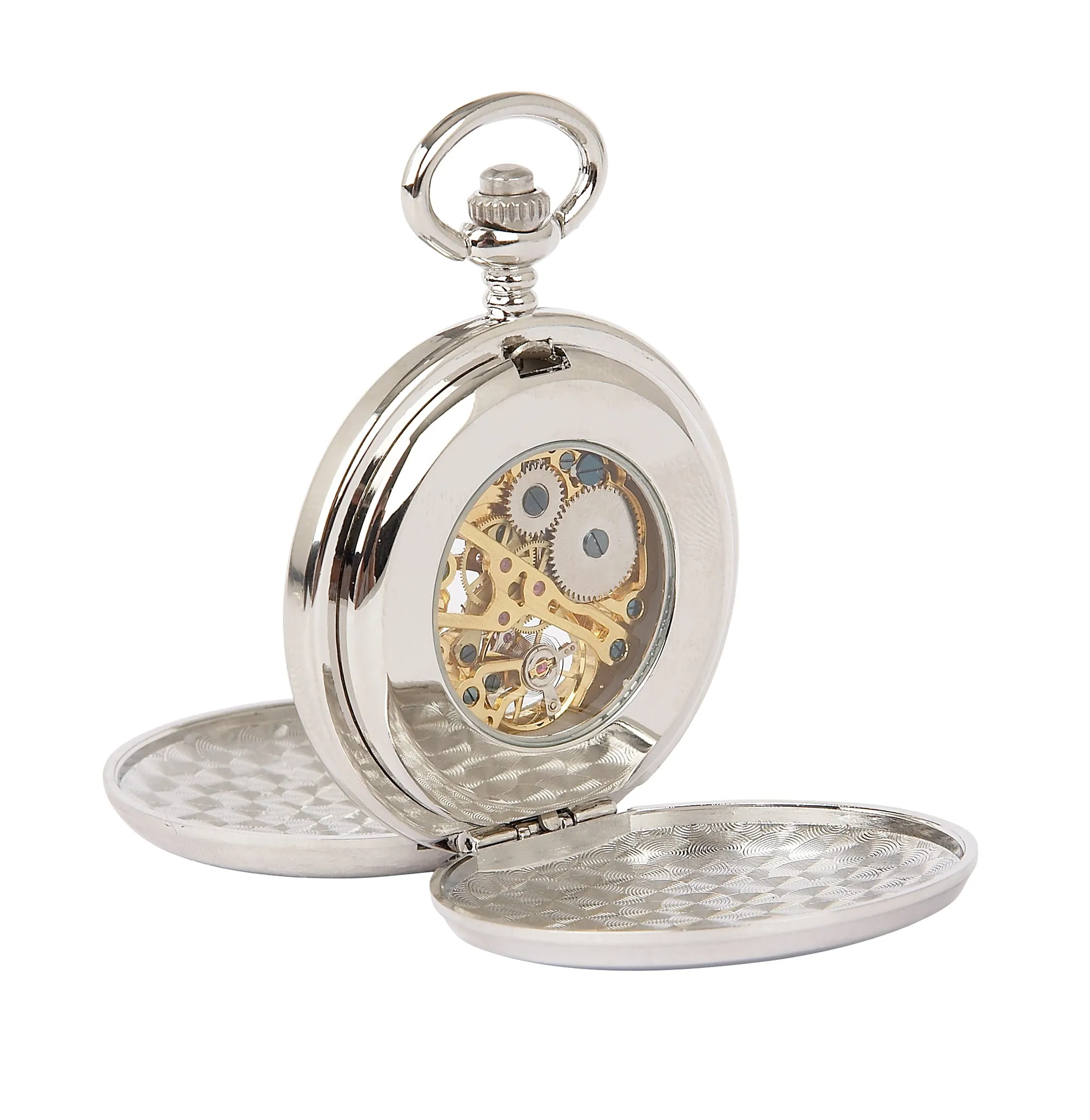 Celtic Thistle Mechanical Pocket Watch - PW103M