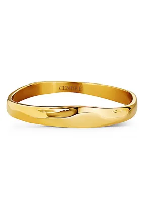 Cendre Demi Bangle | Gold