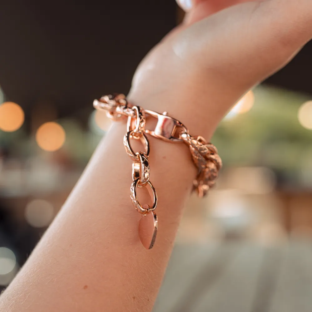 Chain Bracelet Apple Watch Strap - Rose Gold