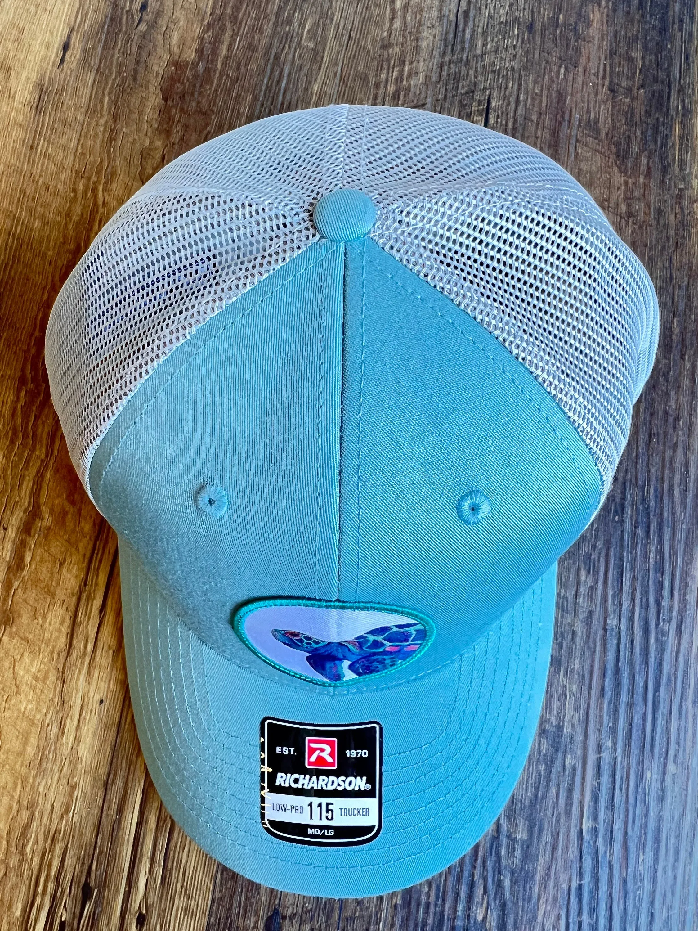 Christmas gift for Mom Hat with Sea Turtle patch hat for beach, Unique gift option for her, coastal enthusiast gift for turtle lover