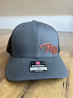 Christmas gift for papa, Papa tried hat for fathers day, hat for dad, Gift Hat for grandpa, Richardson 112 Trucker Snapback hat